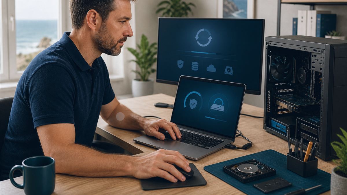 Illustration du guide « Date ou heure incorrecte » — windows & réglages.