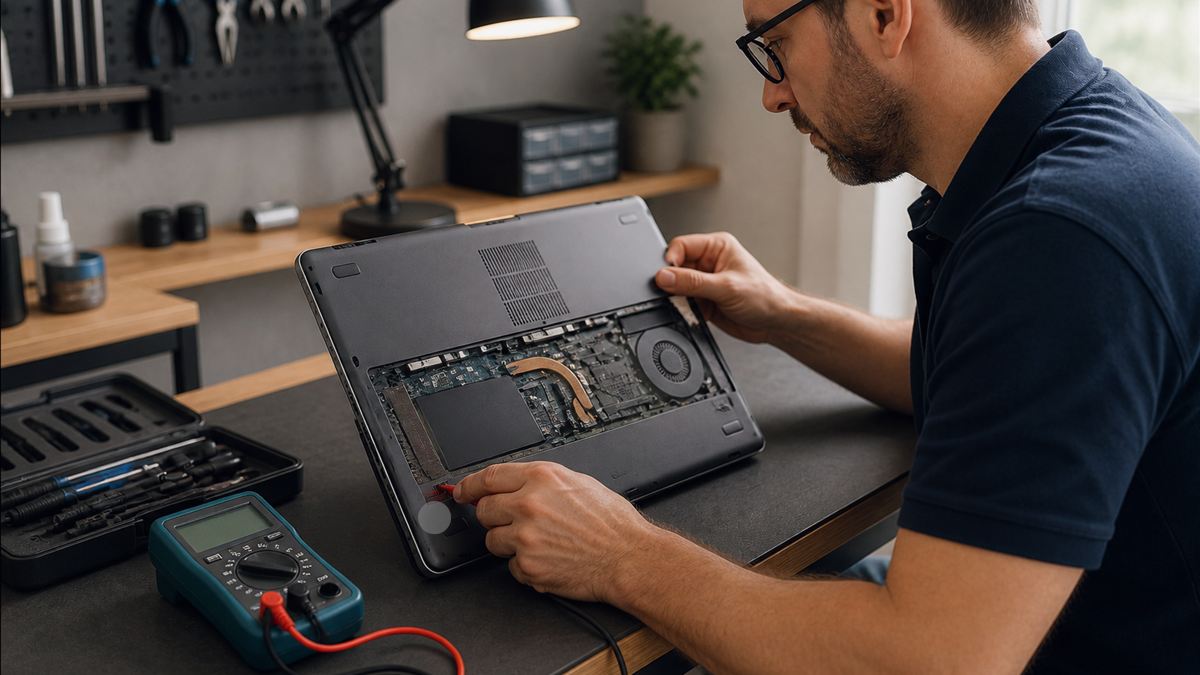 Diagnostic du refroidissement et de l’alimentation d’un ordinateur portable